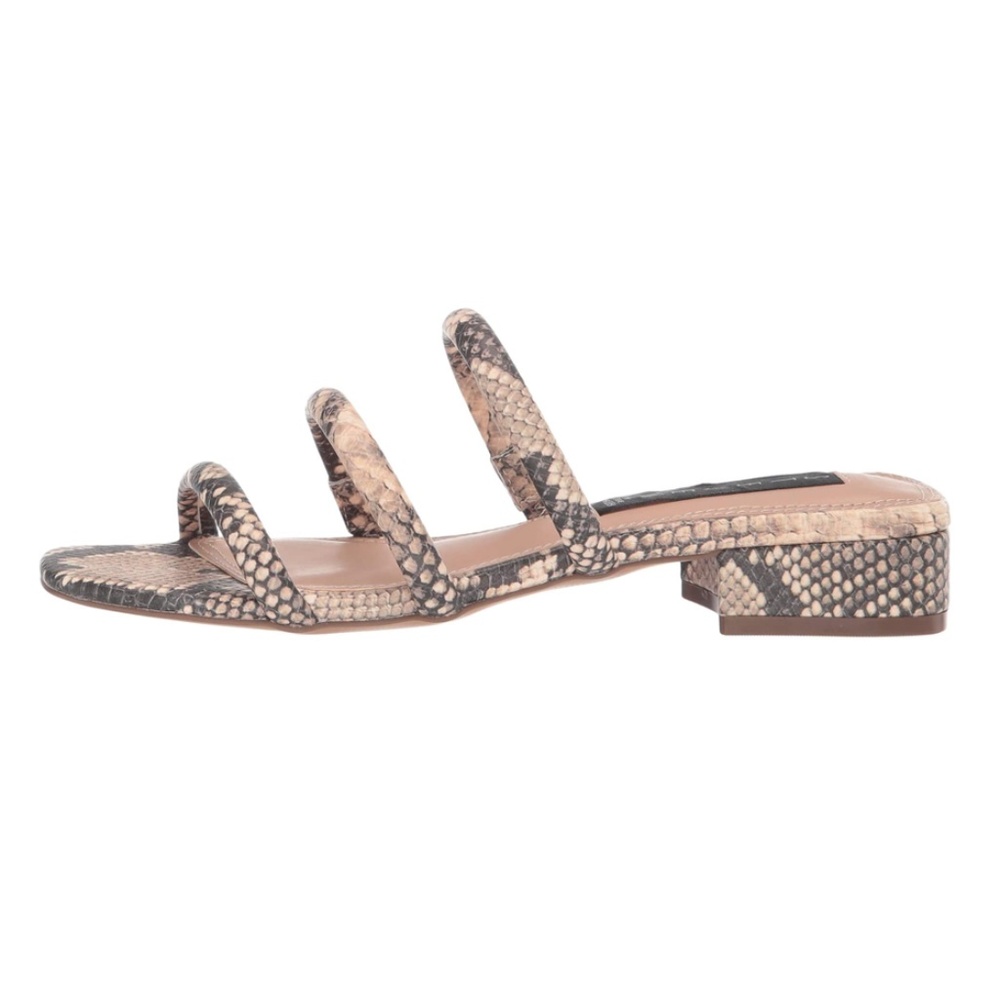 NWT Steven by Steve Madden snakeskin strappy sandals size 6.5